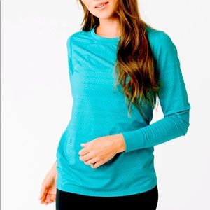 ZYIA Teal Chill Long Sleeve T
